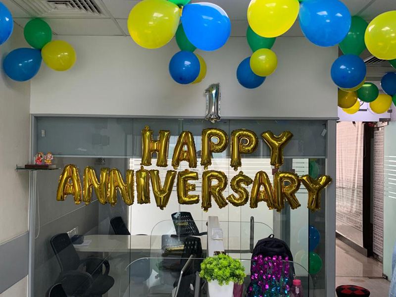 Celebrating our first anniversary